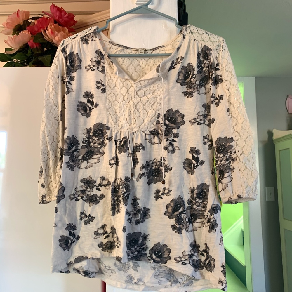 Sonoma floral blouse